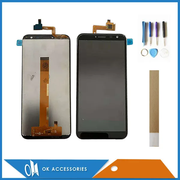 

5.5 Inch For DEXP Ixion G155 LCD Dispaly +Touch Screen Digitizer Replacement High Quality Black Color With Tools Tape