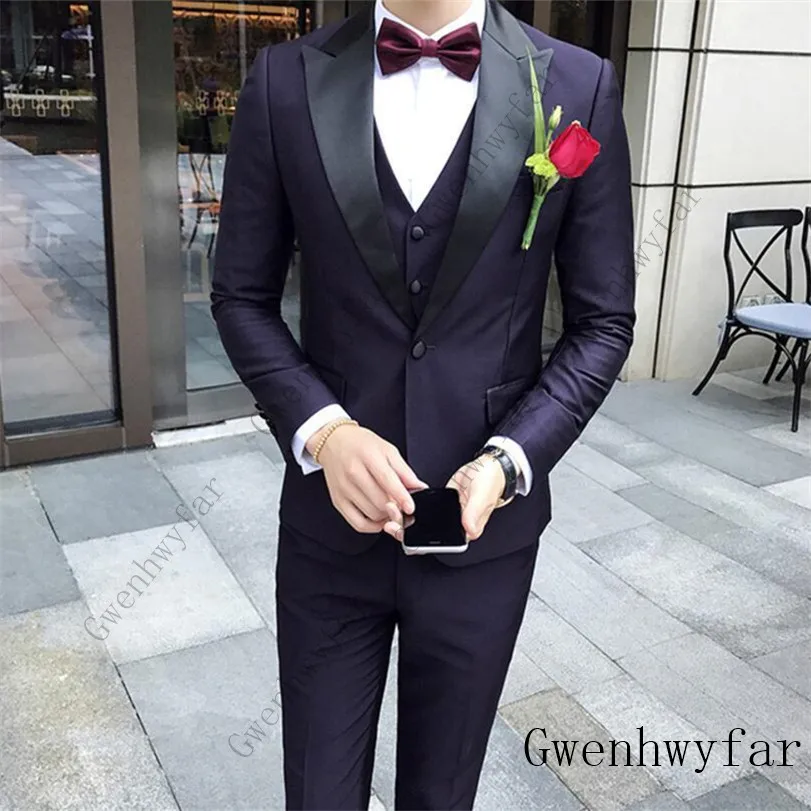 Shawl-Collar-Suits-Men-2019-Slim-Fit-Latest-Mens-Wedding-Suits-Smoking-Homme-Mariage-3-Pieces (2)