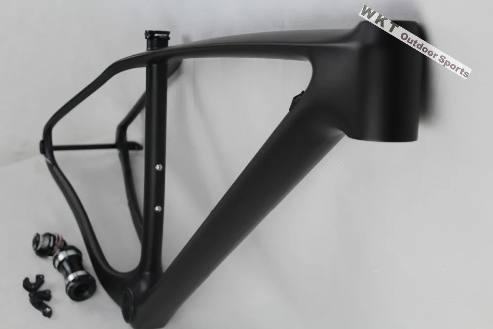 Discount Double 11 2018 MTB bike 29er carbon frame 142x12 axle thru MTB carbon frame 29 inch 135x9mm  size 15/17/19/21" 7