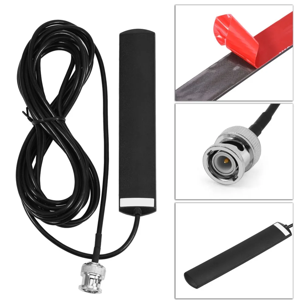 SOONHUA Portable Strong Signal Antenna Wideband 30MHz 1200MHz 3dB Scanner Mobile Radio Antenna Glass Mount With BNC Connector