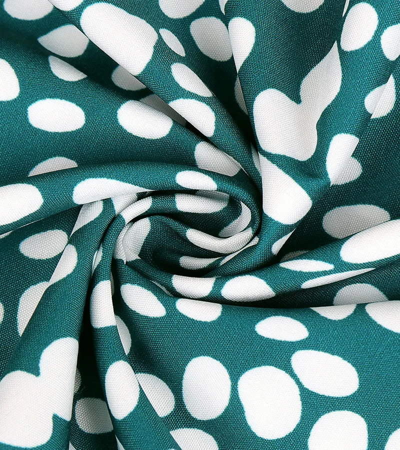 2019 summer women print dress short sleeve loose ruffle ladies short dress casual blue black women party mini dress (8)