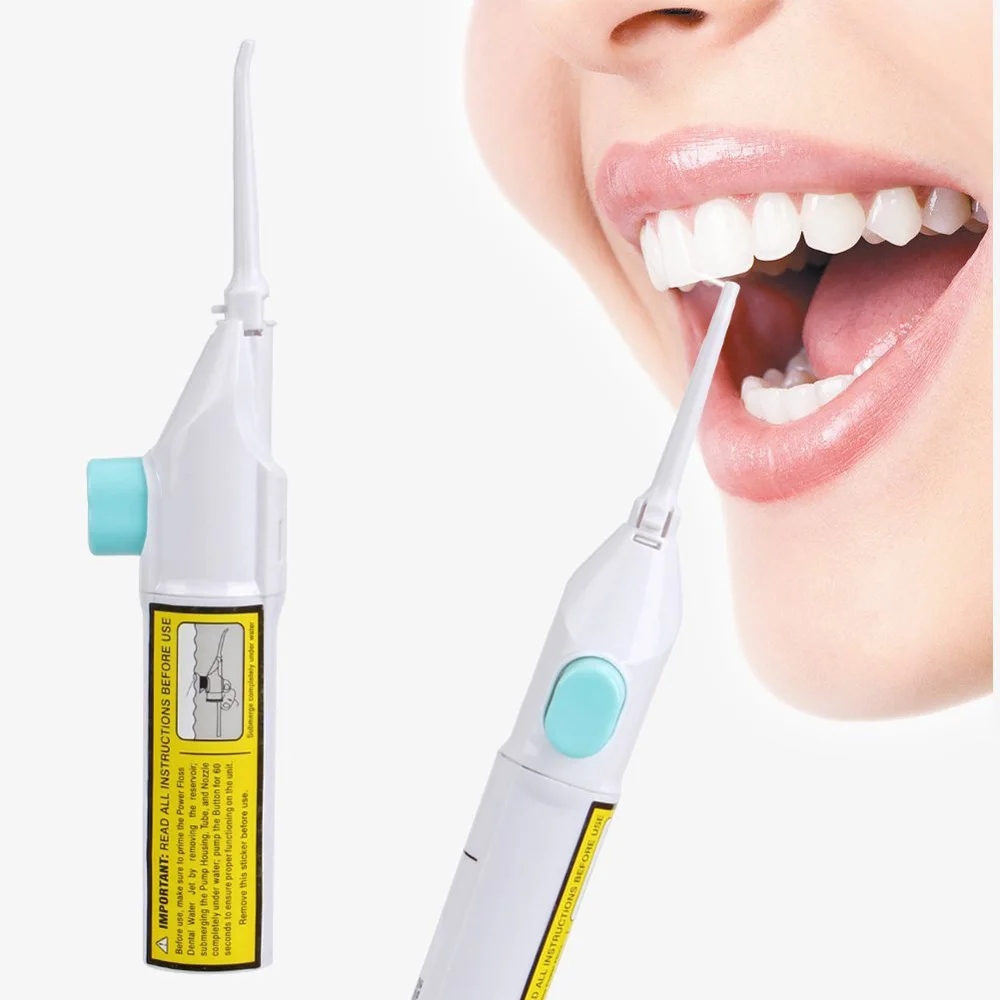 Teeth Cleaner Portable Power Floss Dental Water Jet Cords Tooth Pick No