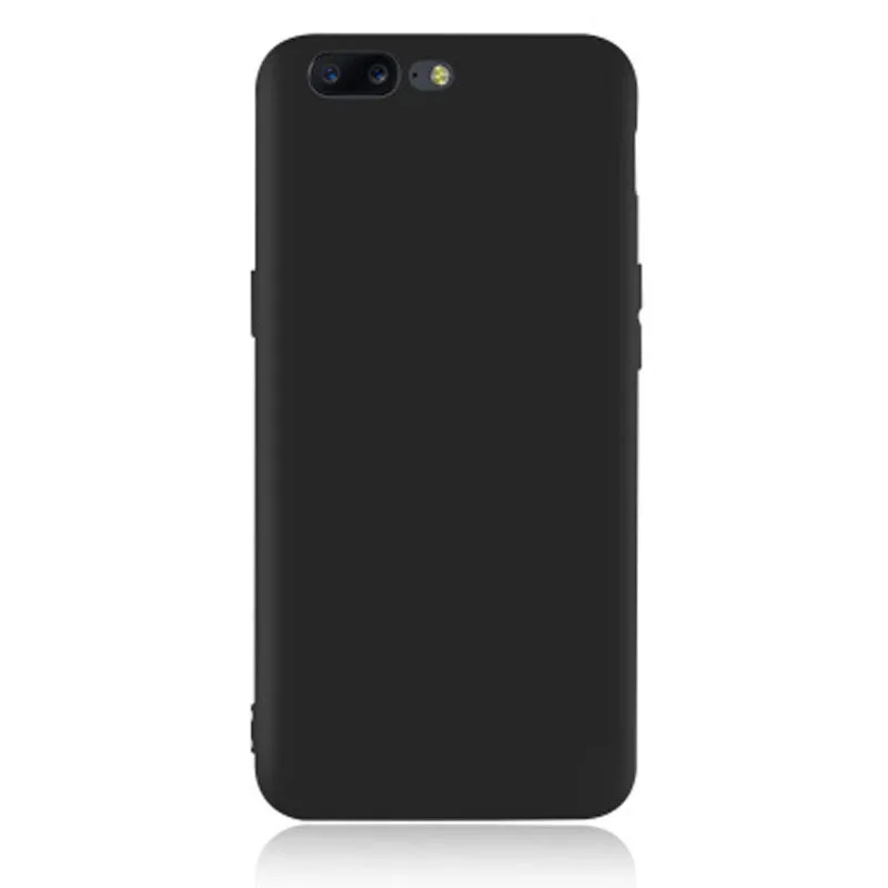 Чехол для OnePlus 5 Cover 360 Защита Мягкая силиконовая задняя крышка телефона чехол 3