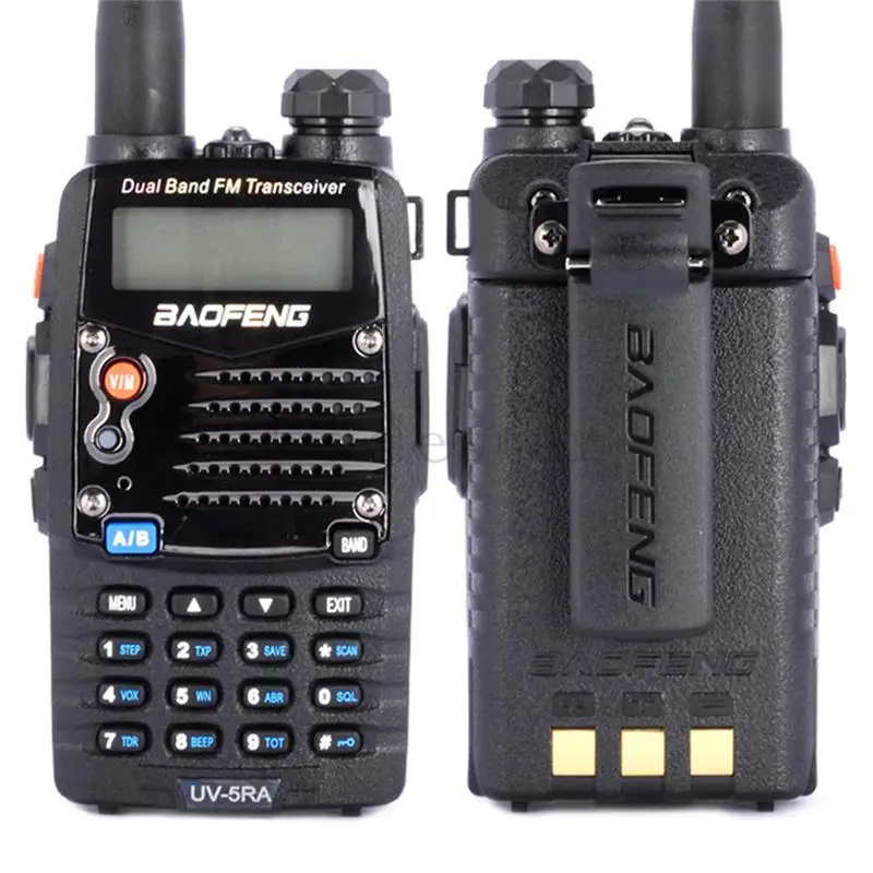 Бренд Baofeng UV-5RA uv5ra рация VHF/UHF 136-174/400-520 Гц двухстороннее радио UV-5R Cb Ham радио приемопередатчик 2 шт