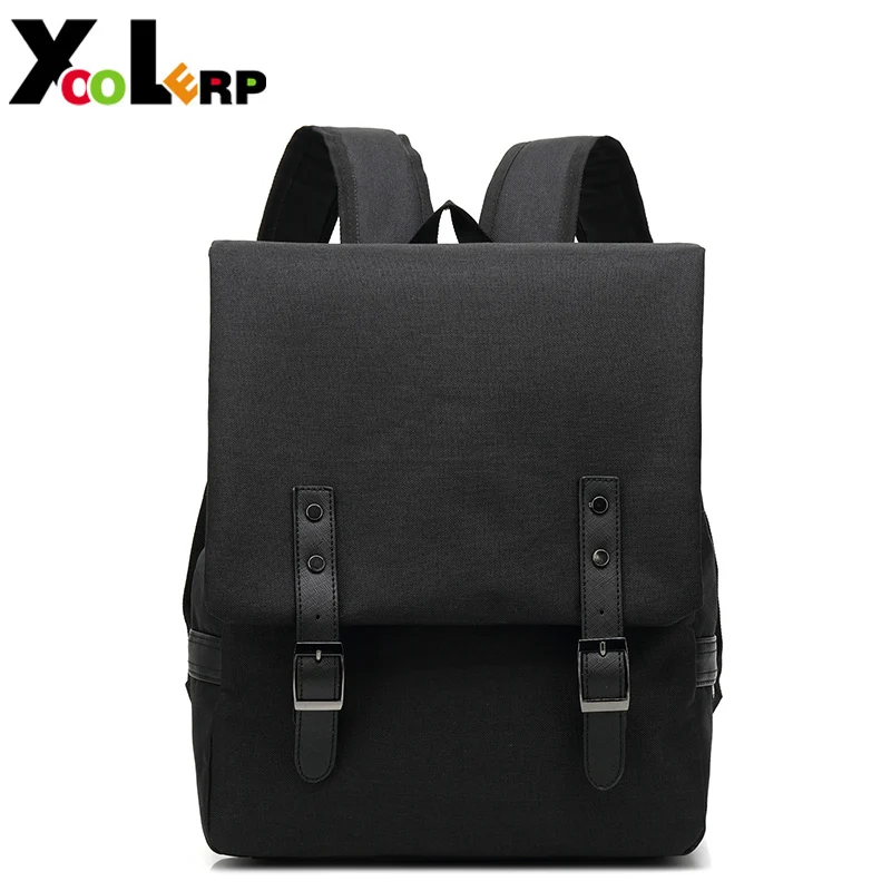 

2018 Men Canvas Backpacks Large School Bags For Teenager Boys Girls Travel Laptop Backpack Backpacks For Teenager Bags Bolsas