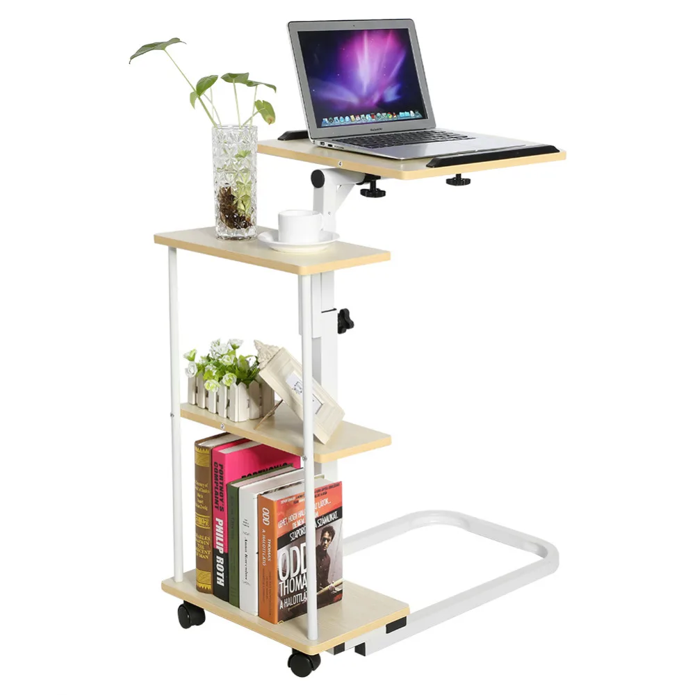 Multi Function Computer Table Height Adjustable Overbed/Sofa Table - Multi Function Computer Table Height Adjustable Overbed/Sofa Table