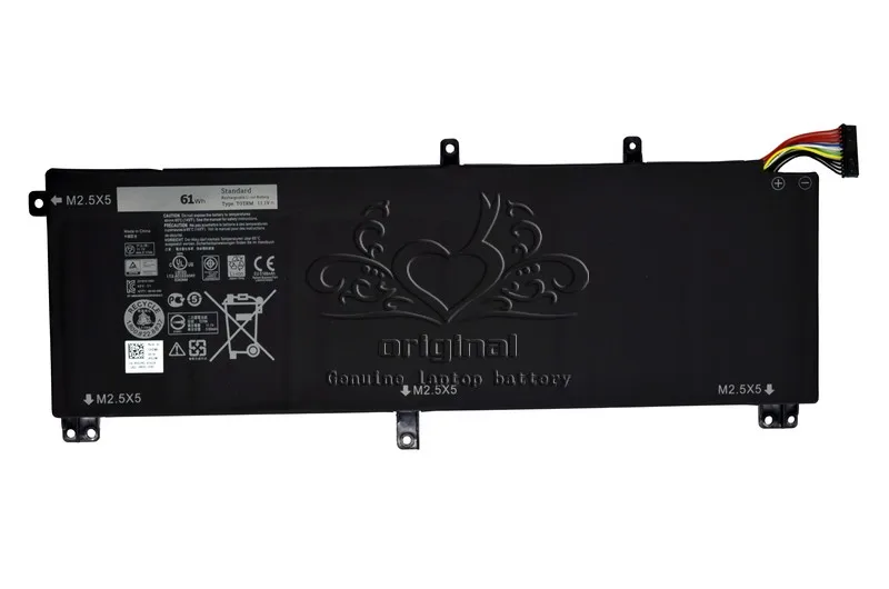 Оригинальный аккумулятор JIGU H76MV OH76MV T0TRM TOTRM Y758W для ноутбука DELL Precision M3800 XPS 15 9530|battery