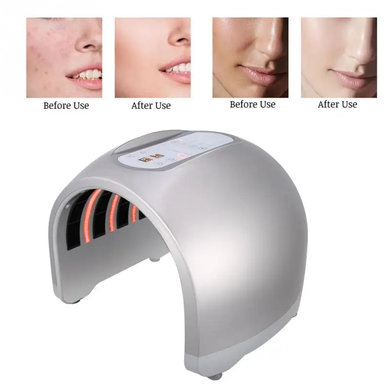 4 цвета PDT удаление акне лицо светодиодный свет терапия по омоложению кожи лица тела красоты спа-маска кожи затянуть устройство для разглаживания морщин