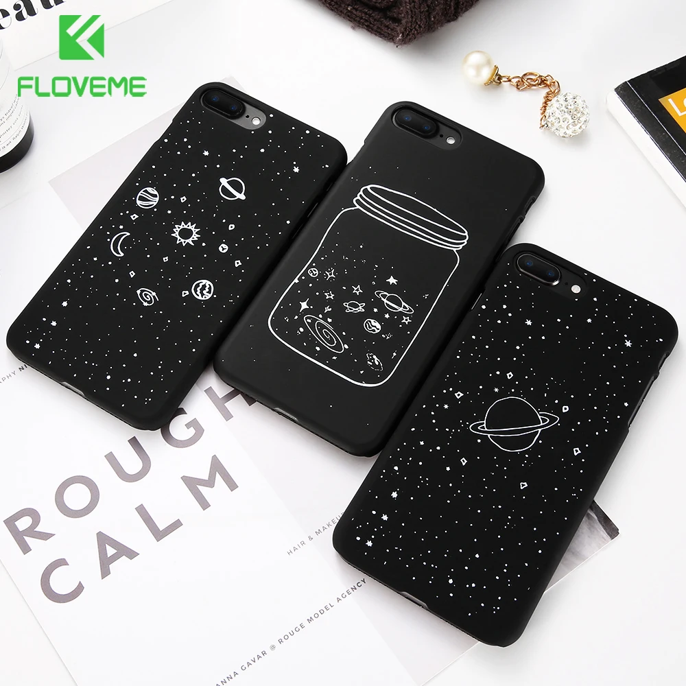 

FLOVEME Phone Case For iPhone 6 6s Luxury Cute Pattern Hard PC Cover Cases For iPhone 7 8 Plus X 6 6S 5S 5 SE XS Max XR Coque