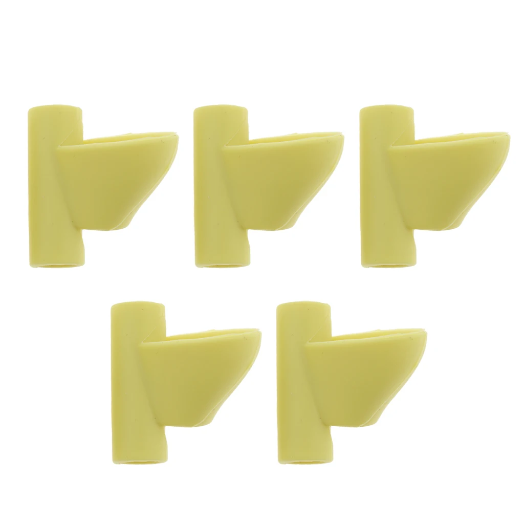 5pcs 4 Colors Two-fingers Silicone Correction Pencil Grip Posture Writing Claw Tool For Students Writing Correction Tool