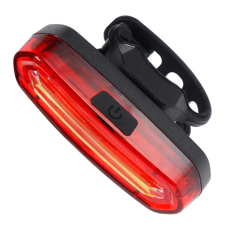 Best Zacro Bicycle Rear Light Cob Bicycle Led Light Rechargeable USB Safety Taillight Cycling Waterproof Mtb Tail Light Back Lamp 6