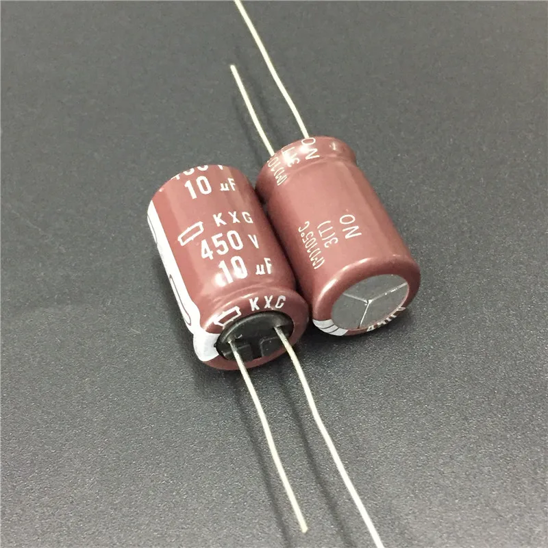 10 мкФ 450 в NCC KXG серии 12 5x20 мм долгий срок службы высокая надежность 450V10uF