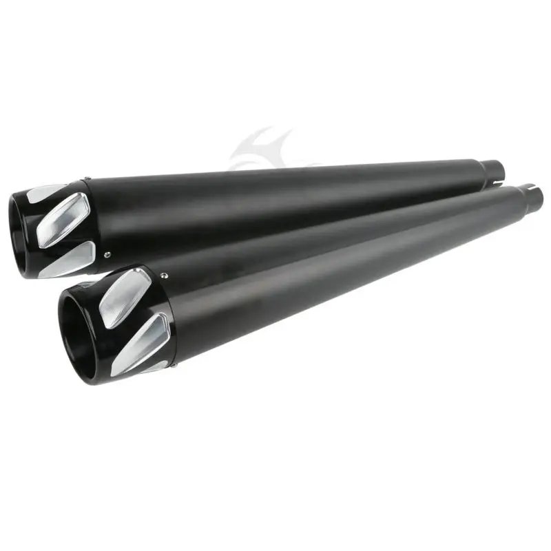 CNC 4 дюймовые выхлопные трубы Megaphone для Harley Touring 1995 2016 14|Выхлопные и системы| |