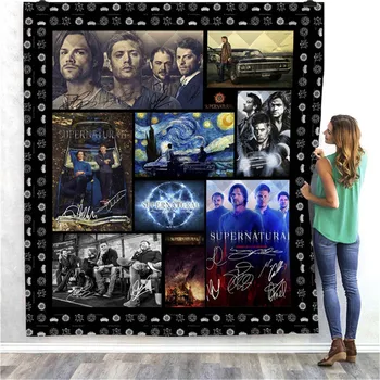 

SOFTBATFY Funny All Season Quilt For Kids Adult Bed Soft Warm Blanket Cotton Quilt Dropshipping