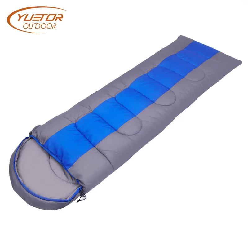 

YUETOR OUTDOOR Envelope Ultralight Sleeping Bag Cotton Three-seasons Adult Splicing Sleeping Bag for Camping Hiking