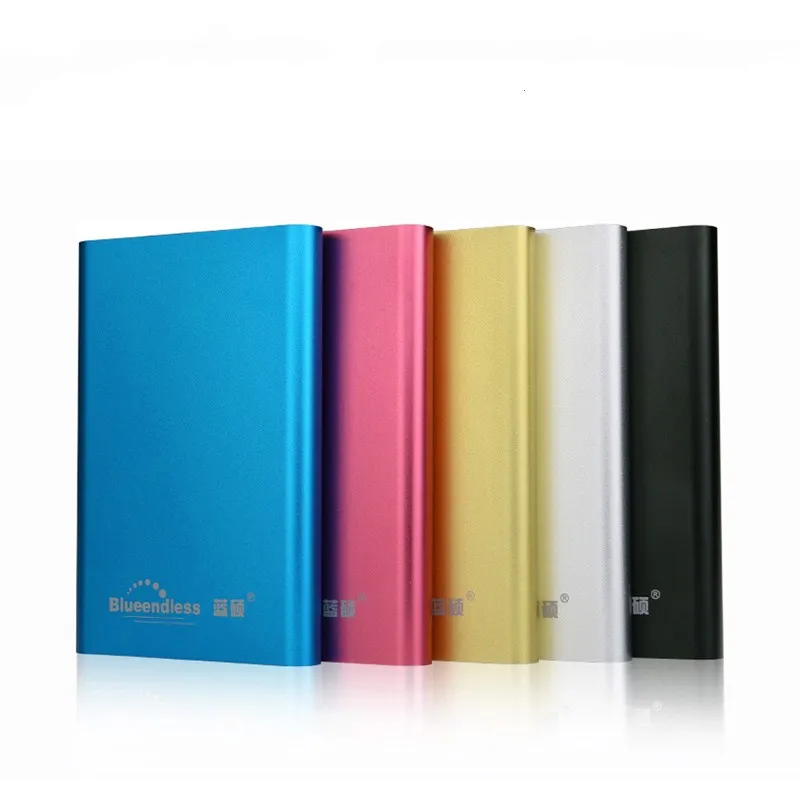 Blueendless 2018 nuevo disco duro externo 1TB Aliuminium 25 pulgadas USB Disco Duro Esterno SSD Sat