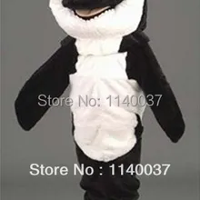 Талисман черный орка талисман плюшевые, для взрослых костюм талисмана черный морской Кит животное создание mascotte наряд костюм