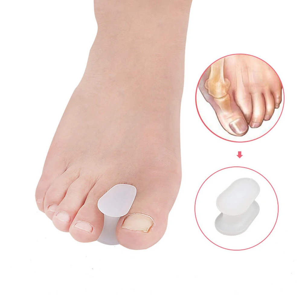 

Silicone Bone Big Toe Separator insoles For Bunions Gel Hallux Orthopedic Relief insoles Pain And Correction Separator Foot Care