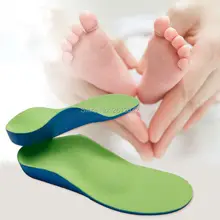 Kids Children EVA orthopedic insoles for children shoes flat foot arch support orthotic Pads Correction health feet care