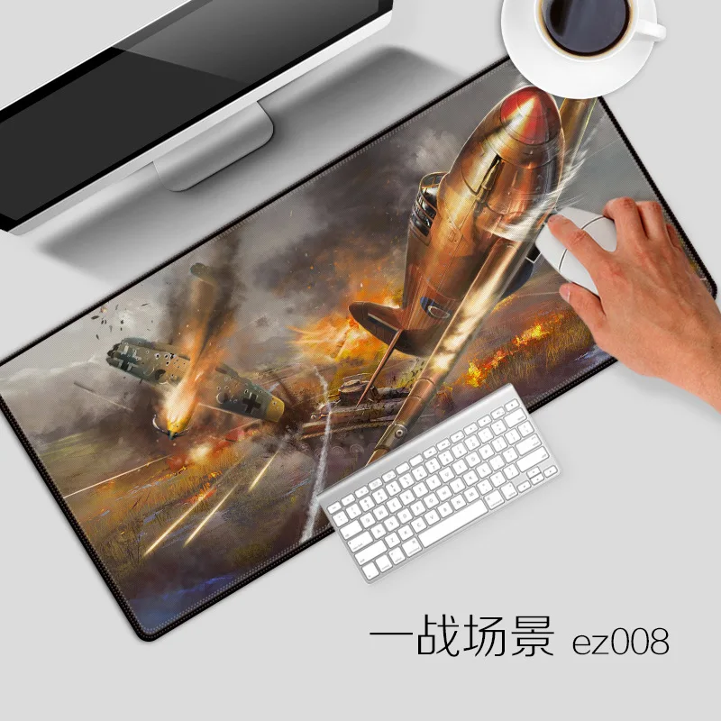 

800*300*2 Size Military Tank Series High Quality Mousepad Large Gaming Mouse Pad Lockedge Mouse Mat Keyboard Pad For LOL PC GAME