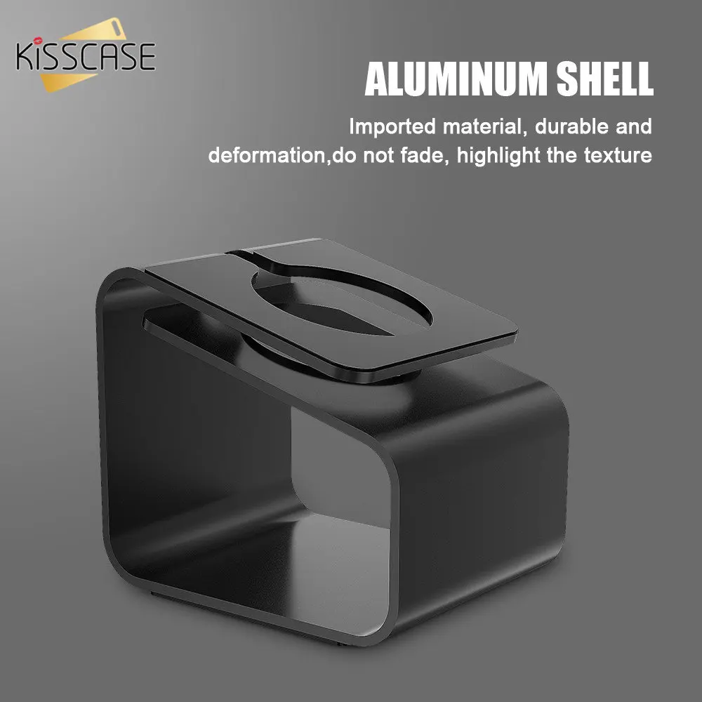 KISSCASE Universal Aluminium Metall Ständer Halter Für Apple Uhr Lade Unterstützung Für iWatch Bequ