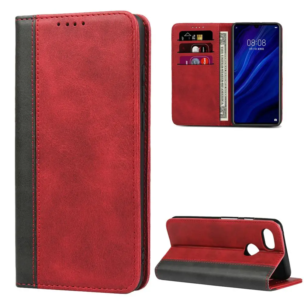 

Luxury Color Leather Wallet Case Book Design with Magnetic Closure Flip Cover for Google Pixel 3 5.5"/Pixel 3 XL 3XL 6.3" coque