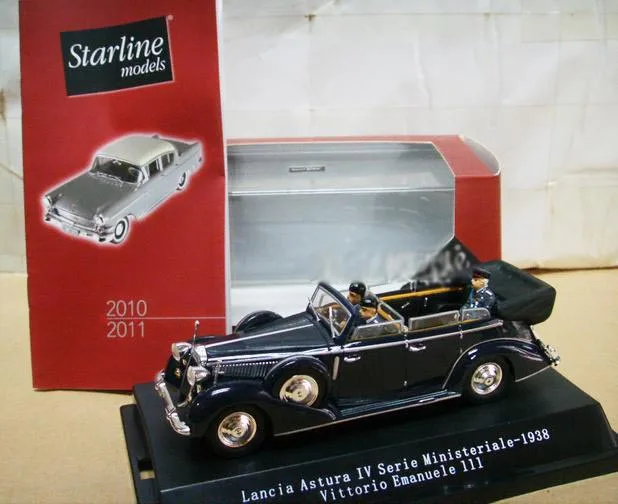 Звездная линия 1:43 Lancia Astura IV серия изысканные игрушечные машинки из сплава для