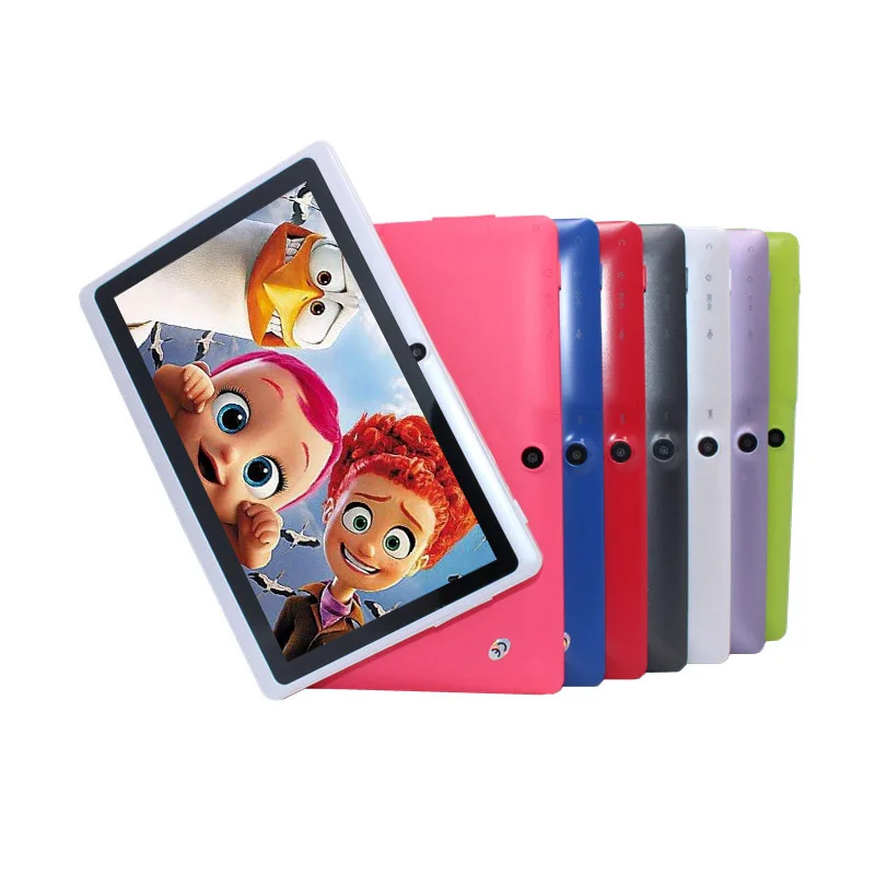 Cheapest Kids Tablet PC 7 inch Q8 A33 Quad core 1024*600 Android 4.4