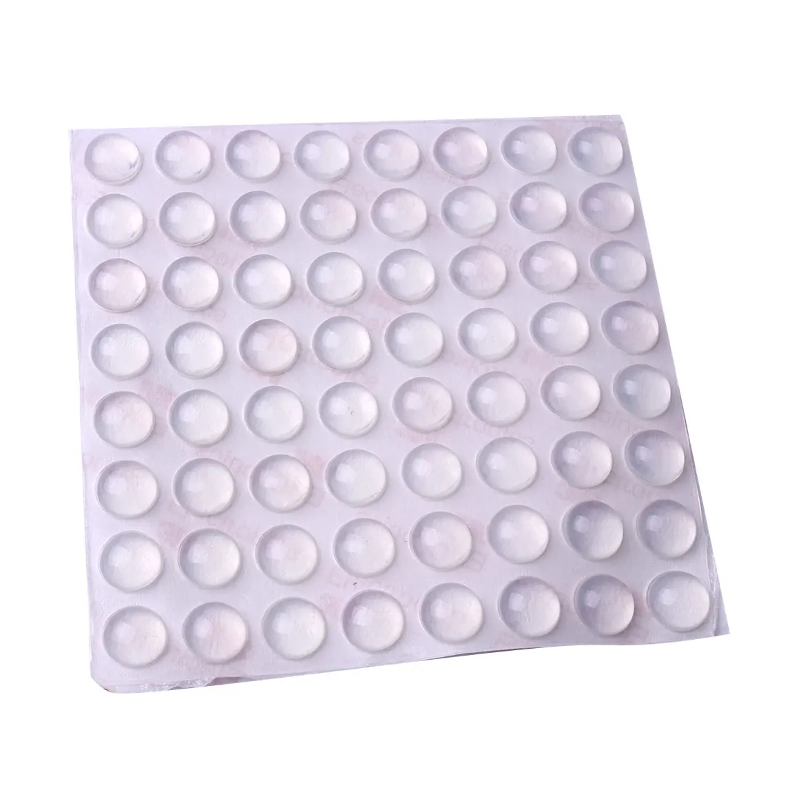 

2piece 10mm*4.5mm (64grains) Round Clear Self Adhesive Rubber Polyurethane Bumper Bumpons Feet