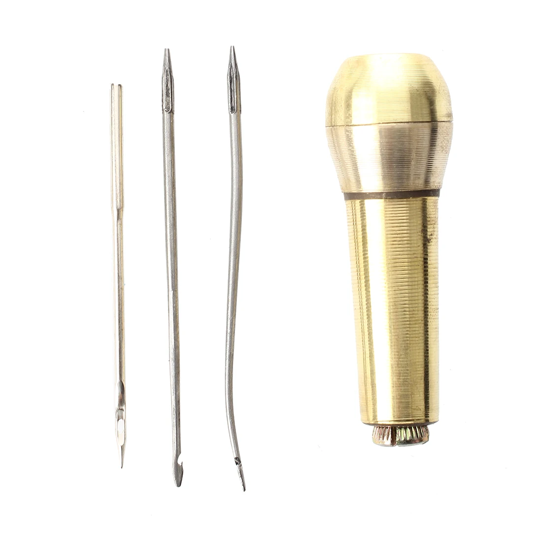 Canvas Leather Tent Sewing Awl Taper shank Needle Leathercraft Kit