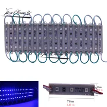 20 шт./лот 5054 3 светодиодный модуль IP65 водонепроницаемый DC 12 В супер яркий светильник ing светильник двухсторонний клей антистатический для Ad дизайн