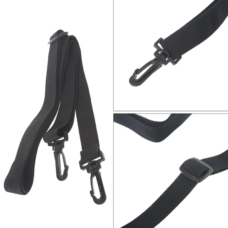 Adjustable Luggage Camera Shoulder Messenger Bags Straps Replacement Black 