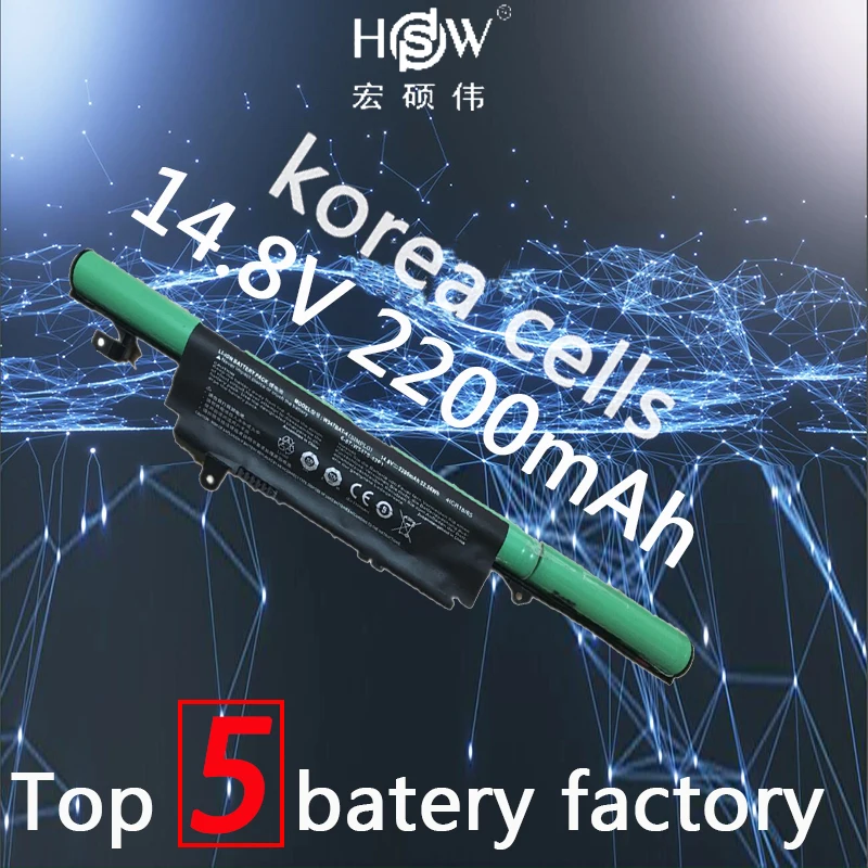 

HSW 14.8v 4cells Battery 6-87-W547S-424 6-87-W547S-42F W547BAT-4 W547BAT-6 for GIGABYTE P55W v4 bateria akku