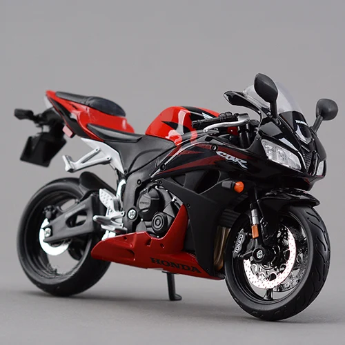 MAISTO CBR 1000RR 600RR красный 1:12 Масштаб мотоцикл литья под давлением металлический велосипед миниатюрная гоночная игрушка для коллекции подарков - Цвет: CBR600RR