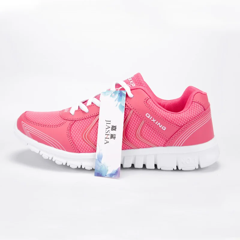 Women shoes new arrival hot breathable mesh lace-up casual shoes woman sneakers plus size summer ladies shoes