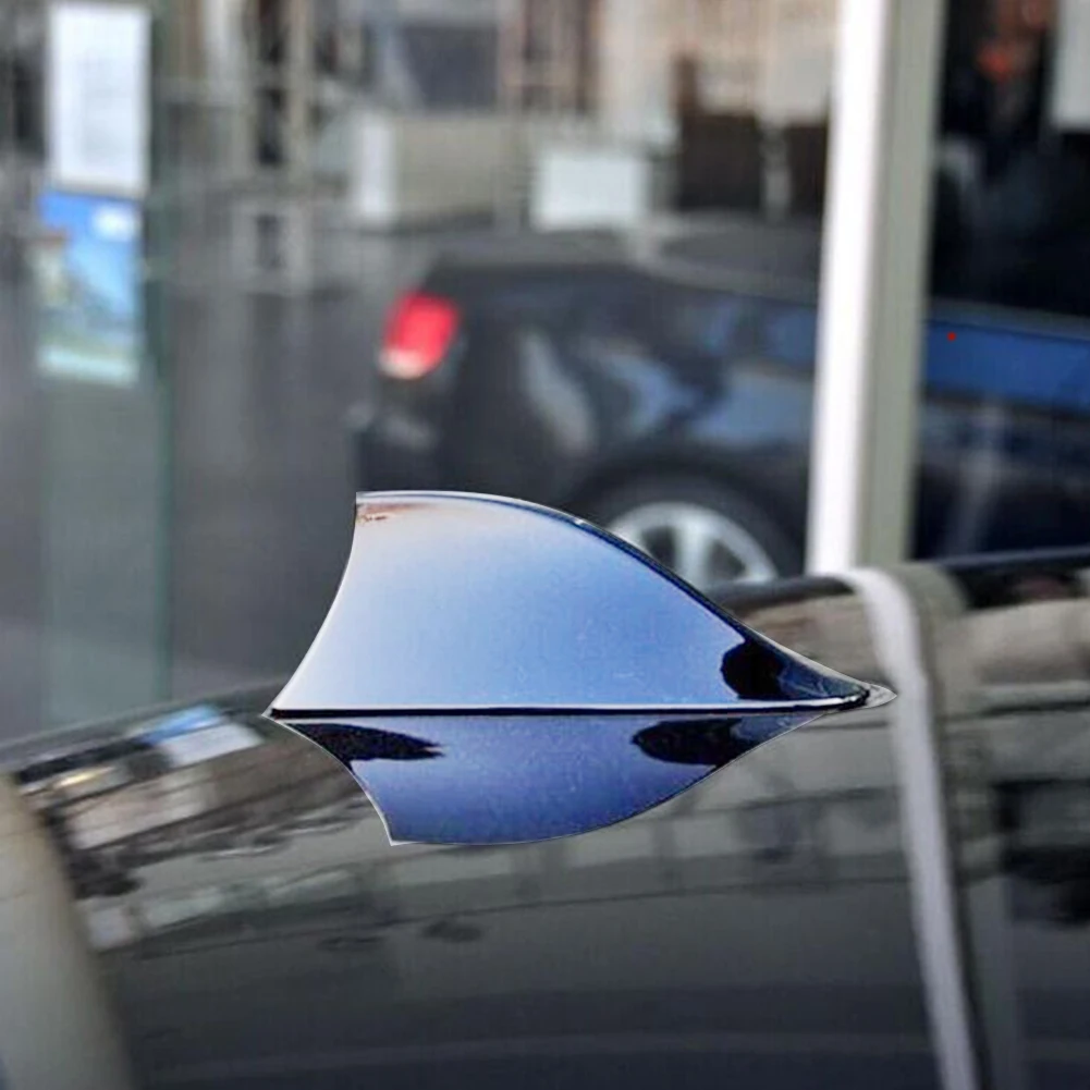 Universal Exterior Roof Shark Fin Car Antenna FM/AM Radio Signal