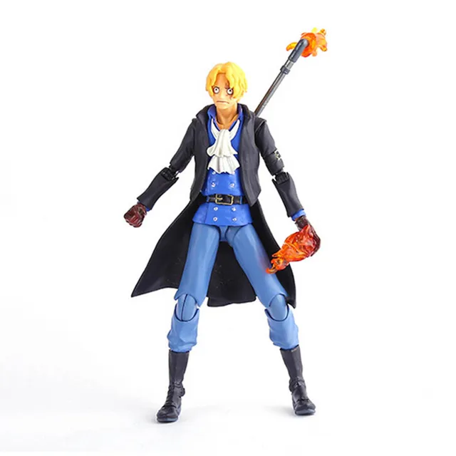 Best Offers 18cm Cosplay Japanese Anime One Piece Heroes Sabo Moveable PVC Action Figure Model Doll Toys For Kids Gifts