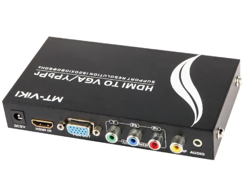 HDMI to VGA or Component YPbPr Converter with SPDIF Audio for PS3 XBOX