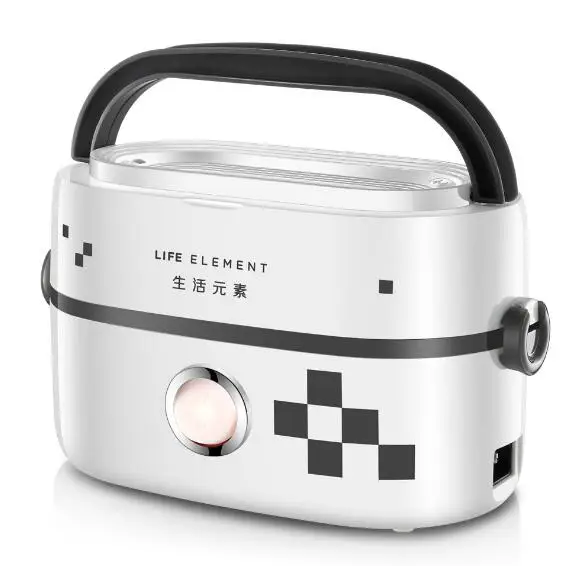 

1L Double ceramic liner container Electric Lunch Box Sealed keep fresh Heating lunch box