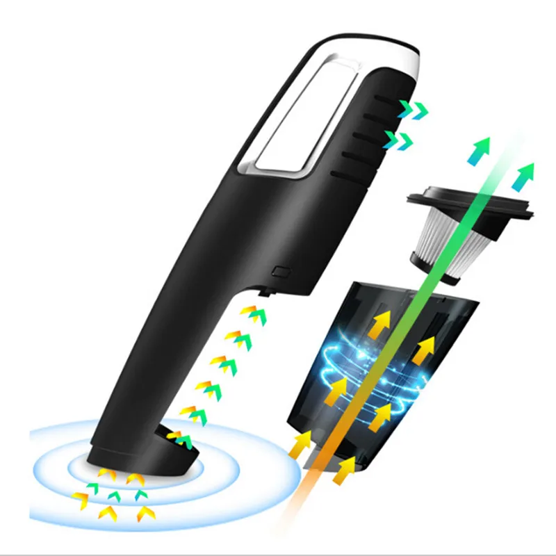 Автомобильный пылесос Aspiradora Para автоматический беспроводной ручной пылесос сухой влажный 5000Pa пылесос