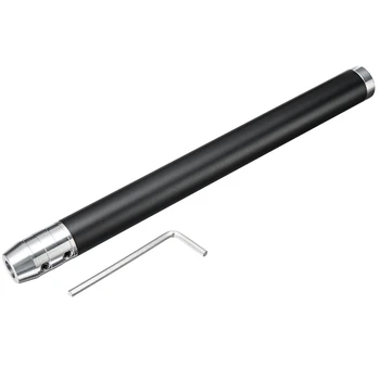 

Lathe Tool Handle - Solid Aluminum With Foam Grip - Accepts Full Size (1/2 inch Tang) Carbide Turning Tools