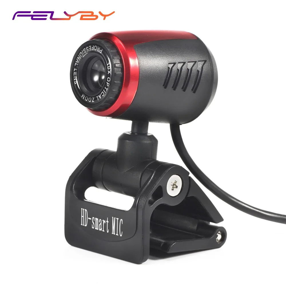 FELYBY A7190 480P HD Компьютерная видеокамера Встроенный микрофон для видеосъемки