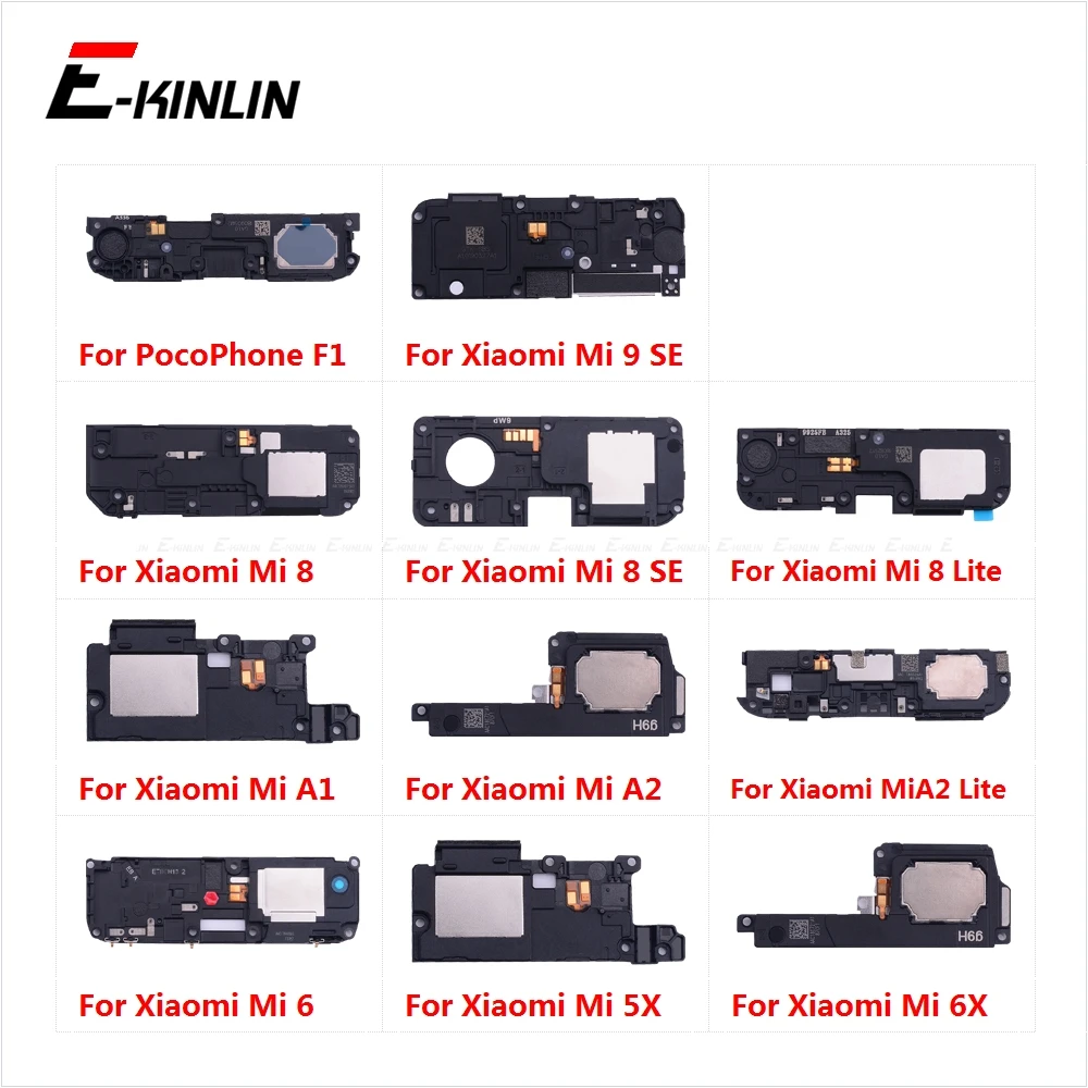 

Rear Bottom Loudspeaker Buzzer Ringer Loud Speaker Flex Cable For XiaoMi PocoPhone F1 Mi A2 A1 9 8 SE Lite 6 6X 5X