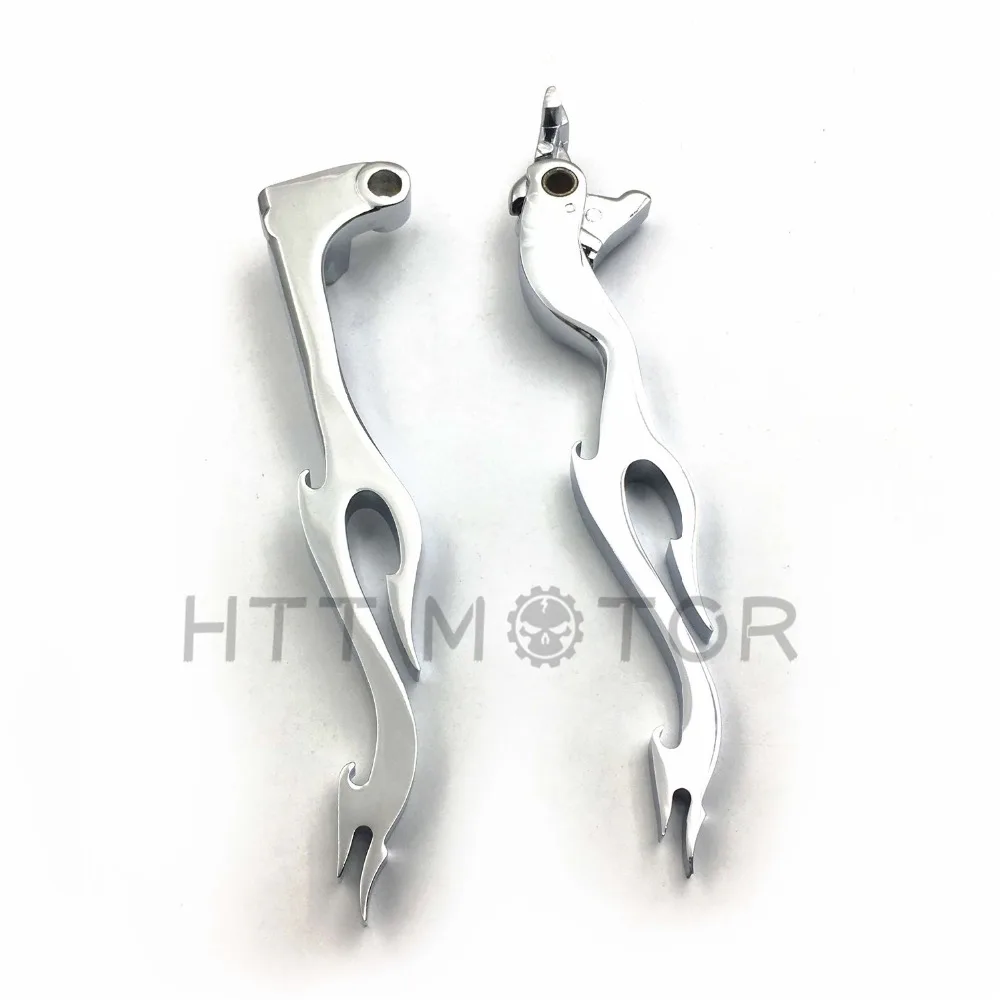 Aftermarket free shipping motorcycle parts Brake Clutch Flame Hand Lever Fit for yamaha YZF R1 R6 R6S FZ1 FZS1000 CHROMED | Автомобили и