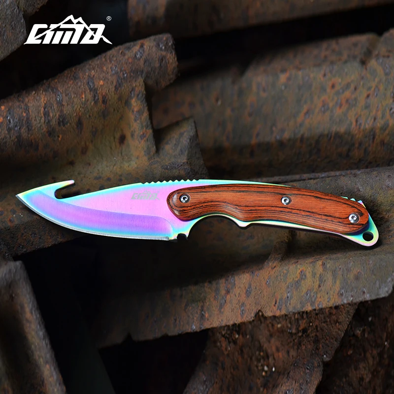 CIMA Real CS:GO Gut Knife Counter Strike Fixed Blade Tactical Hunting Survival Knives CIMA Real CS:GO Gut Knife Counter Strike Fixed Blade Tactical Hunting Survival Knives