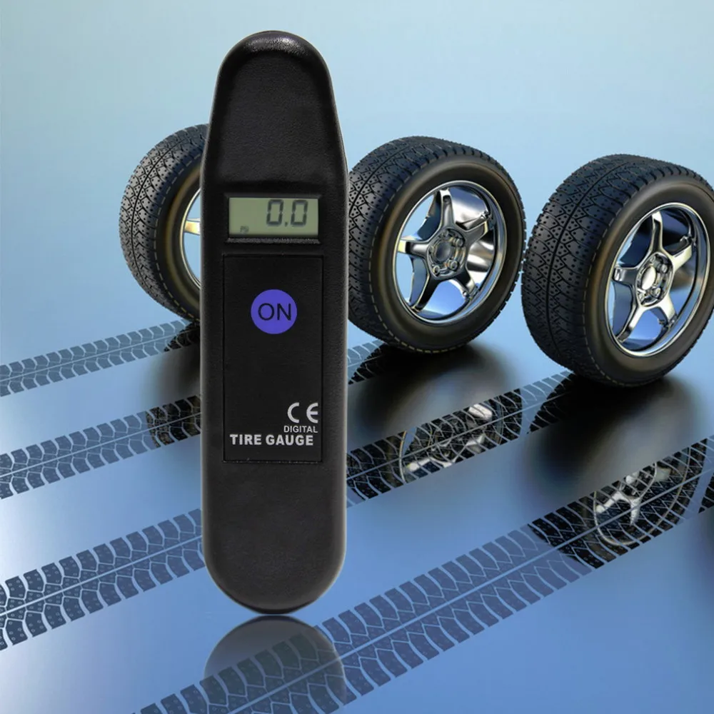 Цифровой ЖК-дисплей Авто шина для мотоциклов манометр обслуживание автомобиля