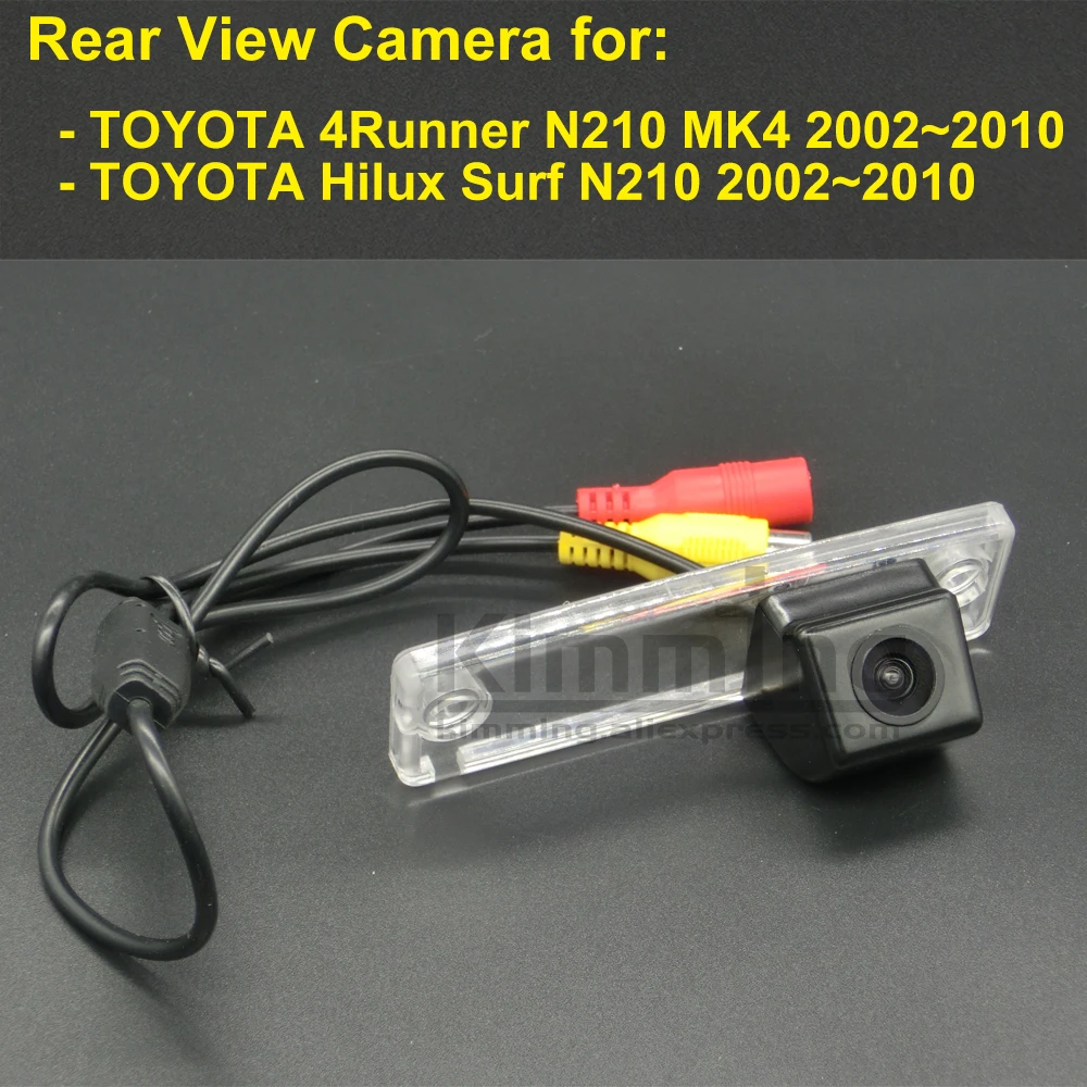 Автомобильная камера заднего вида для Toyota 4runner N210 MK4 Hilux Surf 2002 2003 2004 2005 2006 2007 2008 2009