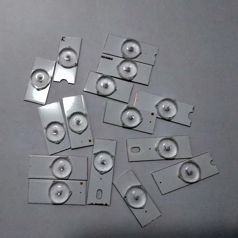 Для 32 65 дюймов светодиодный ТВ Ремонт 20 штук 3V SMD лампы бусины с оптический