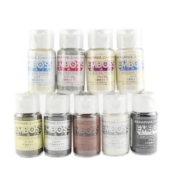 

Japanese Import Relief Powder 30ml Convex Powder Paper Art Supplies Relief Embossed Embossing Powder