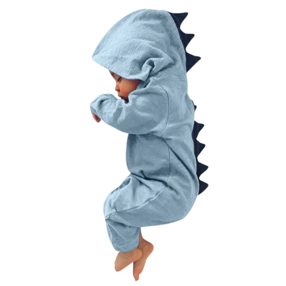 

Cotton Summer Baby Romper Dinosaur bay boy girl clothes toddler Hooded newborn baby Romper Jumpsuit Outfits jumpsuit outfits
